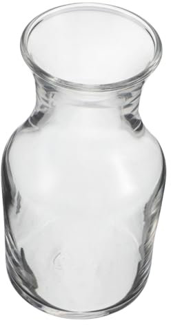 DONFAMDS Mini Jarra De Vino De Frutas De Vidrio Transparente Decantador Individual Para Servir Vino El Hogar Diseño Pequeño Individuales