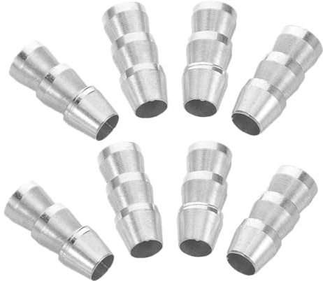 Gatuida 8pezzi Cuneo in Acciaio Per Manico d Cunei Sicurezza Per Martello e Attrezzi Agricoli Cuneo Per Manico Martello Cunei Rotondi Per Fissaggio Attrezzi