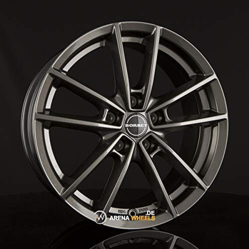 BORBET Cerchio in lega KBA W 7J x 17 pollici ET 43 LK 5x112