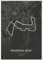 Vacentures Marina Bay Rennstrecken Poster - Geschenk für Motorsport-Fans (21x30 CM)