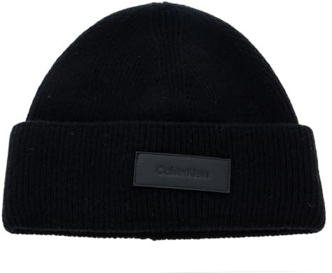 Calvin Klein Badge Docker Beanie CK Black