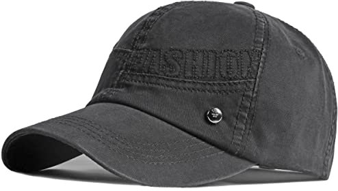 YAMEE Denim Baseball Cap Herren Damen,Basecap Sonnenhut Unisex Sportkappe,Baseballkappen Herren für Outdoor-Aktivitäten Angeln,Camping