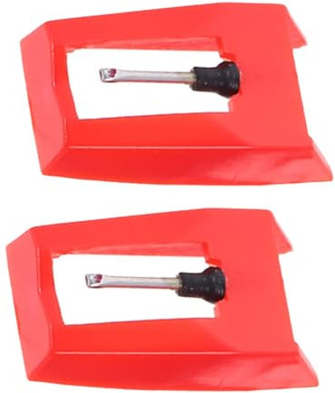 UPKOCH 2stücke Ersatznadel Für Plattenspieler Nadel Für Schallplattenspieler Ersatznadel Für Phonographen-tonabnehmer Nadel Für Vinyl-schallplatten Mit Nadeln Für Plattenspieler