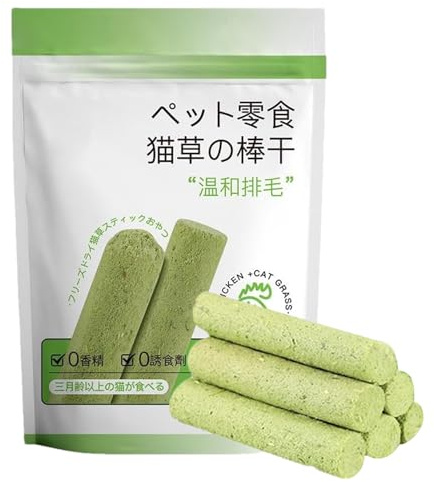 Zuasdvnk Dulcetto para la dentición del gato, golosinas para los dientes del gato – 6 unidades Snack masticables Palitos para la limpieza de los dientes | Dulces para la eliminación de las bolas de