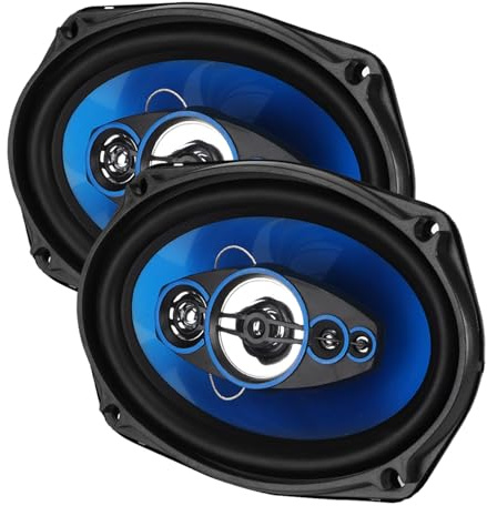ERYUE Potente Altavoz Coaxial de Audio Estéreo de Alta Fidelidad para Automóvil 6x9 Pulgadas con Larga Vida útil y Mano Obra Exquisita para Entusiastas los Automóviles