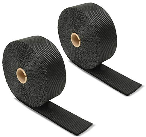 2X Hitzeschutzband 15m kompatibel mit Chopper/Custombike Muscle Auspuffband Craftride CB1238