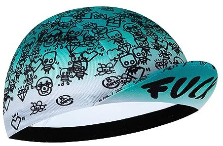 BikingBros Radsport-Mützen für Leichte Fahrradkappe mit-Radsport Kappen für unter den Helm Unisex