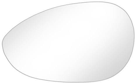 Mingke Wing Mirror Glass Passenger Side Replacement for Fiat 500/500C(312) since 2007 GRANDE PUNTO(199) LINEA(323 110) PUNTO(199) Abarth 500C 595C 695C(312) Side Mirror Glass Heated With Backing Plate