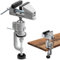 TYBYBB Schraubstock Klein, Schraubstock Drehbar 360°, Tischschraubstock Klemmbar 75 mm Spannweite, Feinmechaniker Schraubstock für Holzbearbeitung, Bohren, Sägen, Löten, Schmuckherstellung