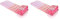 Intex - 58890EU - Matelas Fashion Lounge - Coloris Aléatoire, Vert, Orange Ou Rose (Lot de 2)