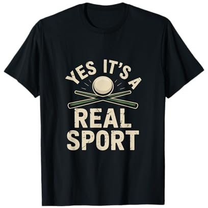 Ja, es ist ein echter Sport-Snooker T-Shirt