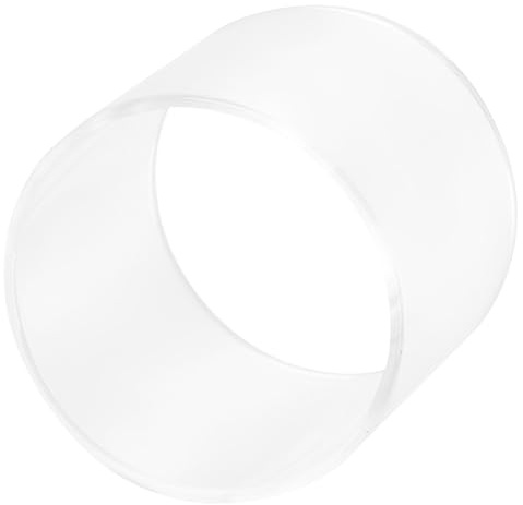 Operitacx Abat-Jour Léger et Facile à Transporter Protection Élégante en Verre Transparent pour Lanterne à Gaz Extérieure pour Activités de Plein Air