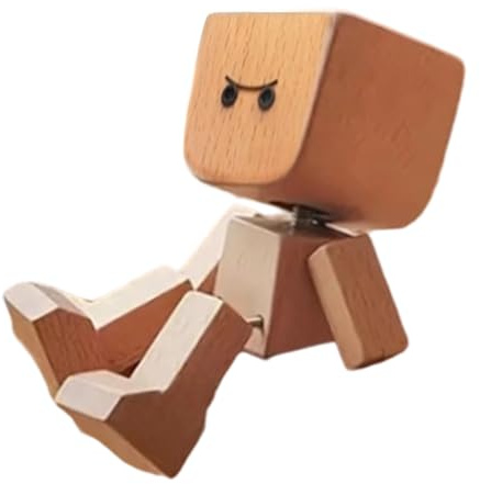 usefulbeauty - Figura de madera para hombre oscilante | Hombre sacudiendo decoraciones de automóviles | Decoración divertida para interiores para coche, oficina, hogar, salón, dormitorio