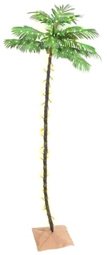 Palmera led 192 led blanco cálido 300 cm