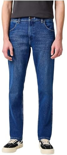 Wrangler Jeans Greensboro Homme, Coupe Classique, Jambes Droites