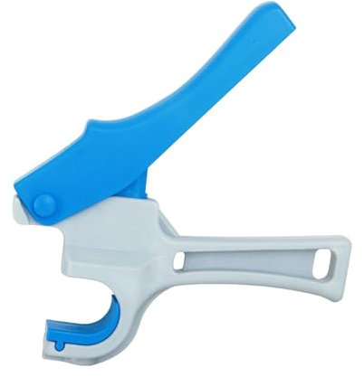 Dualoai Tropfrohr Locher, PE Rohrschlauch Lochstanzer für Den Außenbereich, Kompakt, Handbohrwerkzeug für Den Außenbereich, 3 Mm Lochstanzer für Tropfer, Blau weiß A