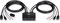 TRENDnet TK-220DPI 2-Port 4K DisplayPort 1.2 KVM-Switch mit Audio, 4K UHD (3840 x 2160 @ 60Hz), 3,5-mm-Lautsprecher/Mikrofon, USB 2.0, integriertes Kabel