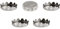 SAVONT 5 Stück Ersatzplättchen für Seifenhalter mit Magnet, Magnetseifenhalter, Magnetseifenplättchen, Seifenplättchen, garantiert rostfrei, kein Import, 24mm