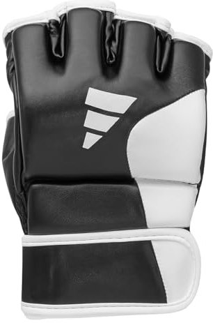 adidas MMA Handschuhe Speed Tilt G250, Boxhandschuhe Größe S, Sparring Training Gloves, schwarz/weiß