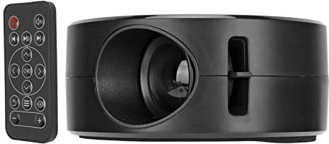 Mini Proiettore YT200, Videoproiettore per Telefono LCD TFT HD LED, Proiettore per Film Home Theater, Proiettore per Esterno Portatile Proiettore per Telefono per Android, AUX, USB