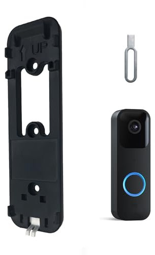 Blink Doorbell - Placa trasera con 3 agujeros, placa trasera de repuesto para timbre de puerta Blink, accesorios para timbre de puerta Blink, placa de montaje para timbre de puerta Blink