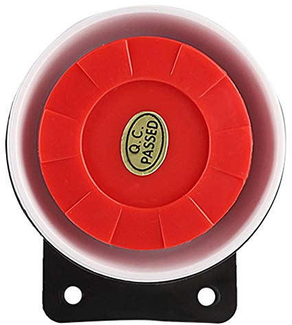 Stylebest Mini de Sirena Interior con Alto Volumen de Alarma para Protección de Seguridad en el Hogar Tamaño Compacto
