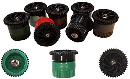 Modtek Replacement Pop UP Sprinkler Heads for RainBird, Hunter, Orbit Pop Up Sprinklers, Sprinkler Color May Vary. (5, 15AN)
