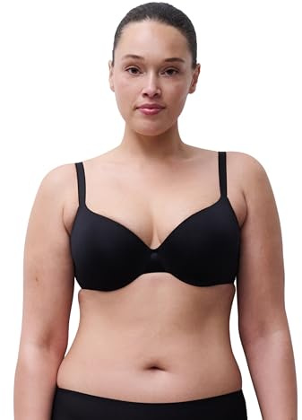 Chantelle ESSENTIALL, Soutien-Gorge Enveloppant à Coques, Lingerie Invisible Femme
