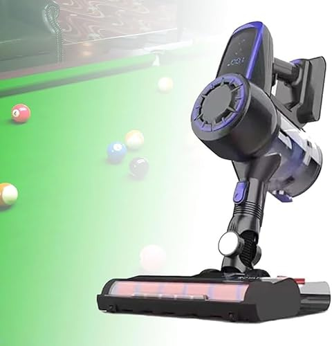 HLGKBY Electric Billiard Table Cloth Cleaner, Billiard, Snooker & Pool Tables, 300W Billiard Pool Table Cloth Brush Cleaner 20kpa Cordless Vacuum Cleaner With 2rd Gear, Detachable Battery