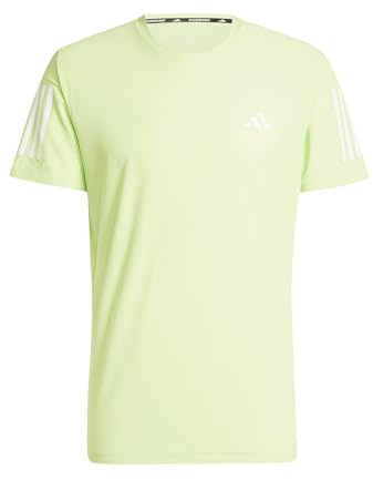 adidas Herren Own the Run Tee, Pulse Lime, M