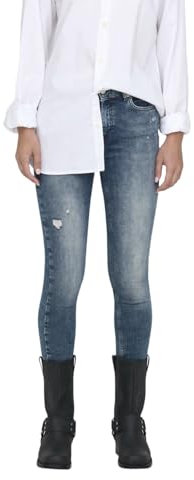 ONLY Skinny fit Jeans ONLBLUSH Mid Waist Skinny Fit Jeans Special Blue Grey Denim XL 34 Special Blue Grey Denim