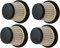 Daaxing HEPA-Filter für Baseus für A3 Lite Staubsauger, Ersatzzubehör, waschbare und wiederverwendbare Filter (4 Stück)