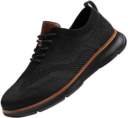 Chanpning Chaussure Homme Ville Business Chaussures à Lacets Comfort Respirant Affaires Léger Dressing Oxford pour Hommes Costume Mariage Chaussure Running Homme Chaussures De Marche