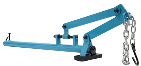 Outil de Levier de Bras de Suspension Levier D'essieu Universel À Chaine Force De Traction Maximale 500kg, Avec Chaîne Jambe De Suspension, Pour Le Démontage Des Composants D'essieu