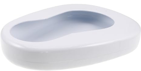 UTHCLO Orinal a Prueba de Derrames Portátil de Hierro Ergonómico y Funcional Ligero para Pacientes Encamados para Cuidado Hospitalario Personas Mayores