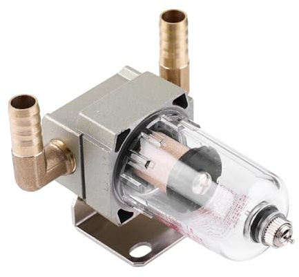 KSTE Oil Catch Can, Aluminum Universal Car Engine Oil Separator Oil Catch Can Filter Compatible with Civic Acura Nissan B-M-W