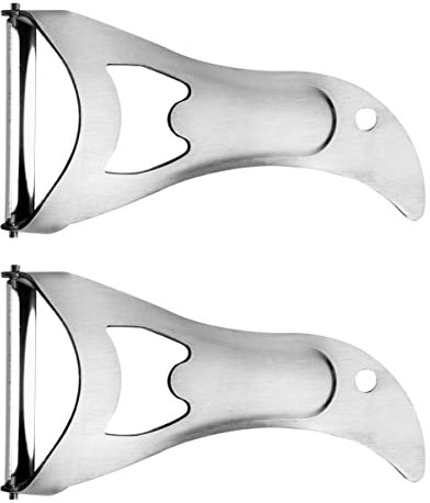 6 pcs Gingembre Cutter Citron Vert Inoxydable Canne Y Pivotant Style Râpe À Fruits Carotte Légumes Pelés Ouvre-Cuisine Chocolat Outil Poignée Concombre Et Éplucheurs Fruits Fromage for La Maison Rabot