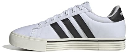 adidas Men's Daily 4.0, White/Black/Off White, 14
