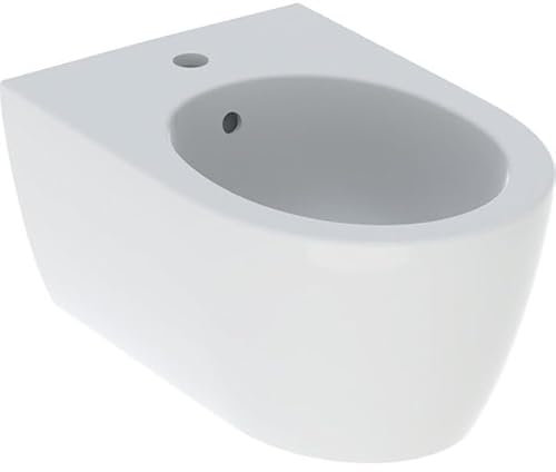 Geberit iCon Wandbidet mit Überlauf, geschlossene Form, weiß, 501898, 501.898.00.8, Farbe: Weiß
