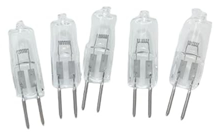 UGEFKMQ G5.3 Halogen Light Bulbs G5.3 Halogen Bulbs G5.3 Light Bulbs Dimmable 12V 20W Warm White G5.3 Bulb Lamps,35W,5Pc