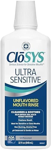 Closys Mouthwash, Unflavored, 32 oz