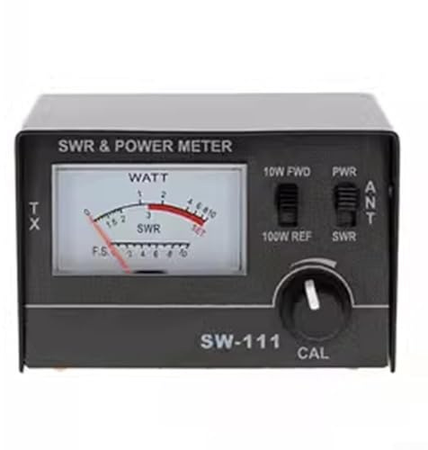 100 W VSWR kraftmätare SW-111 CB radioantenntestare 27-30 MHz framåt omvänd omkopplare
