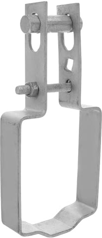 TOYZFRIENDY Tenditore per Pali in Cemento 90X100 MM Morsetto per Cavi Metallici Zincati a Caldo Utensile per Tensione Filo Cricchetto Resistente alle Intemperie per Coltivazioni Protette
