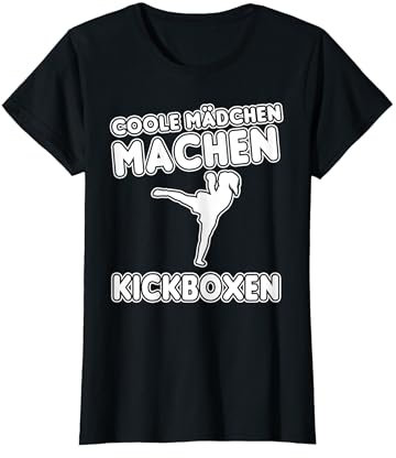 Kickboxen Damen Kampfsport Training Mädchen Kickboxen T-Shirt