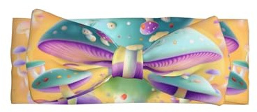 WZYCWB Diadema de moño de fantasía para bebé, accesorio elástico para el pelo, adecuada para bebés de 0 a 6 meses, regalo muy significativo