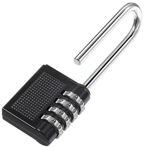 Oderra Candado Taquilla, Candado Combinacion, Diseñado para Bloqueo a Larga Distancia, Candado con Código Aecuado para Casilleros, Almacenes, Cajas de Herramientas, Escuelas