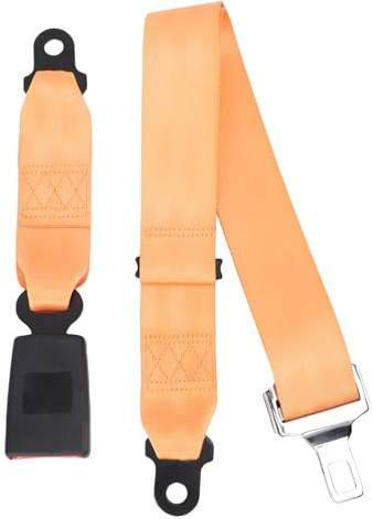 Spacnana Cintura di Sicurezza Regolabile con Cintura del Carrello Elevatore Universale con Lunghezza Regolata 52 Pollici, Dispositivo di Protezione per Carrello di Buggy Trattore, ATV,