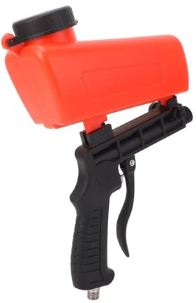 Haofy Mini Sandbläster Höghållfast Bärbar Handhållen Sprutpistol för Polering Detaljer Trimning Industriell Mini Luftverktyg för Metallytor