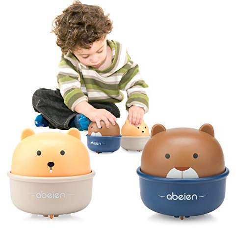 YSSHUI Spielzeugautos, 2er Pack Mini Baby Spielzeugauto Aufziehen Tierspielzeug Fahrzeuge Set Press and Go Geburtstags 1 2 3 4 Jahre alte Jungen, Mädchen