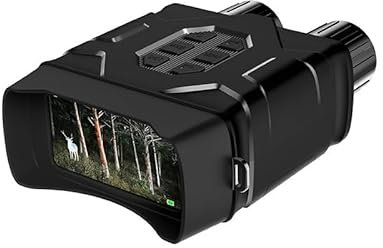 Nachtsichtgerät Fernglas 10x25 HD Infrarot & Wärmebild | 800m Outdoor-Nachtsicht | 10x Zoom | Kompakt & Militärtauglich | Für Jagd, Camping & Wildbeobachtung | Testsieger 2025